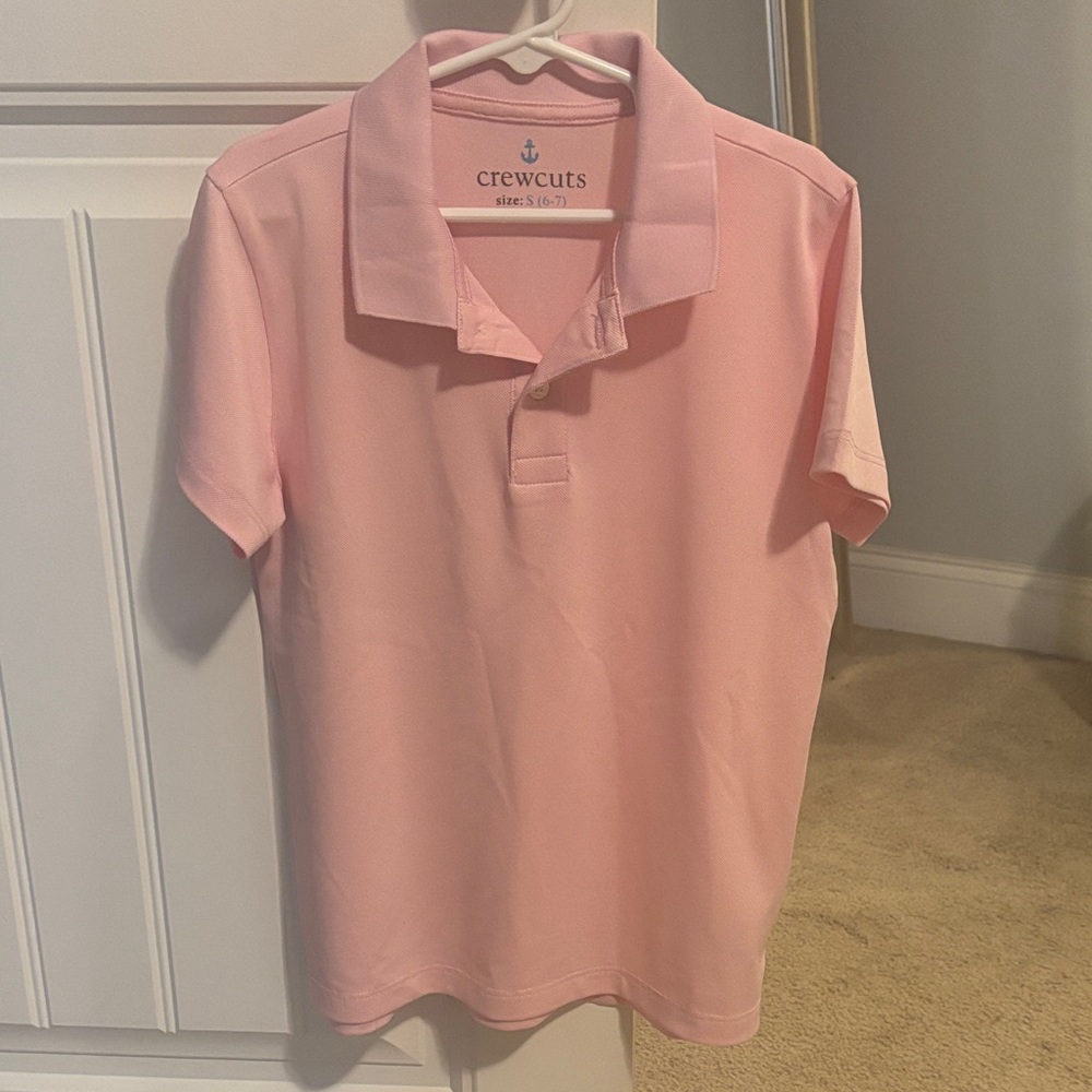 J. Crew Pink Kids Polo Shirt